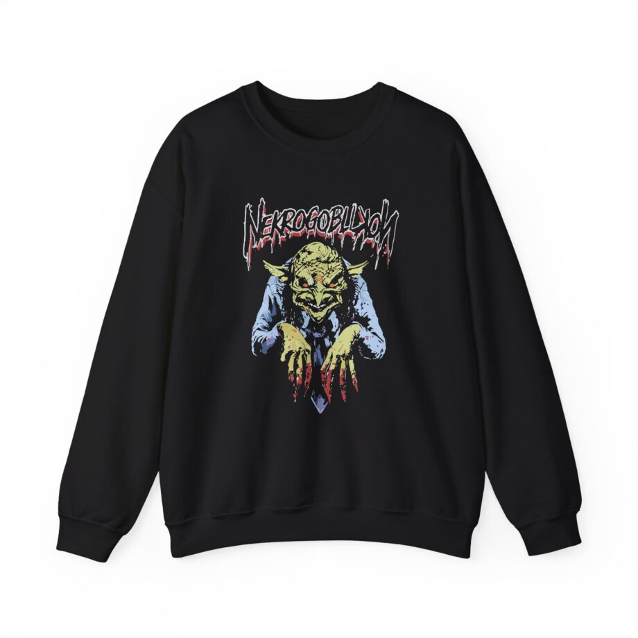 Nekrogoblikon Bloody Fingers Unisex Heavy Blend™ Crewneck Sweatshirt