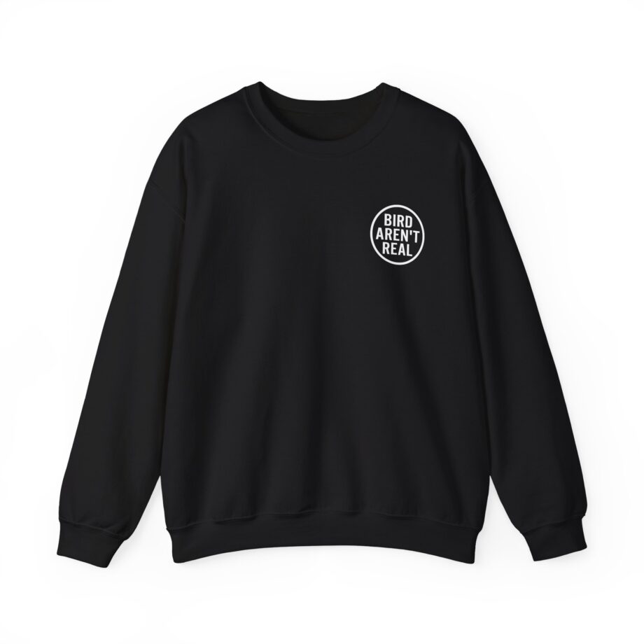 Birds Arent Real I am a Lie Unisex Heavy Blend™ Crewneck Sweatshirt