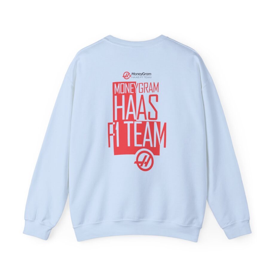 Haas F1 Color Block Unisex Heavy Blend™ Crewneck Sweatshirt