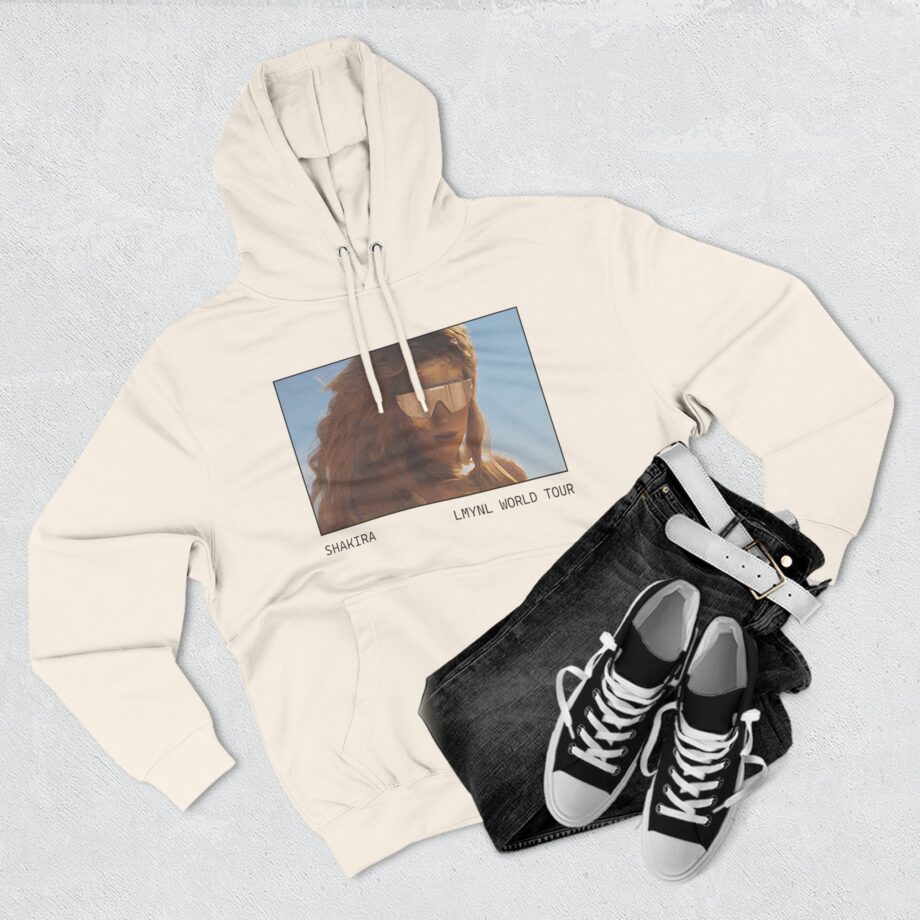 Shakira Sunglasses Three-Panel Fleece Hoodie