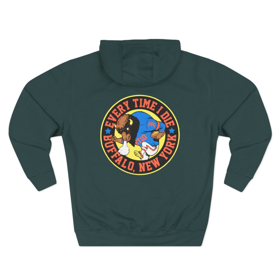 Every Time I Die Buffalo Three-panel Fleece Hoodie
