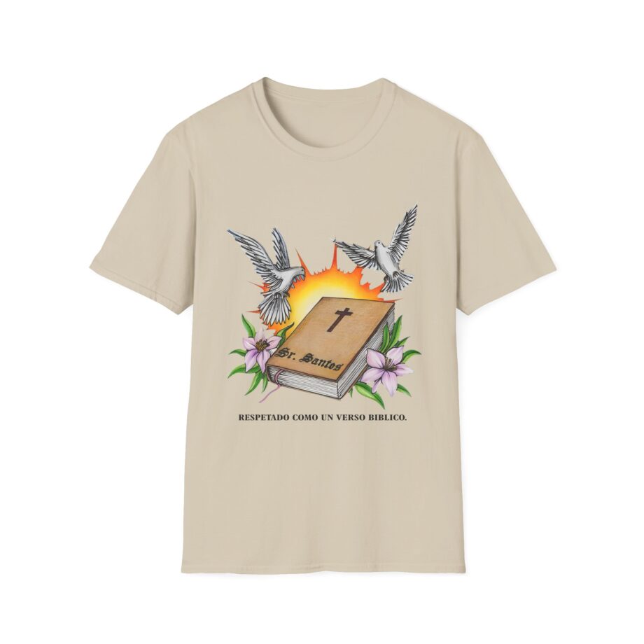 Arcangel Respira Como Un Verso Biblico Unisex Softstyle T-Shirt