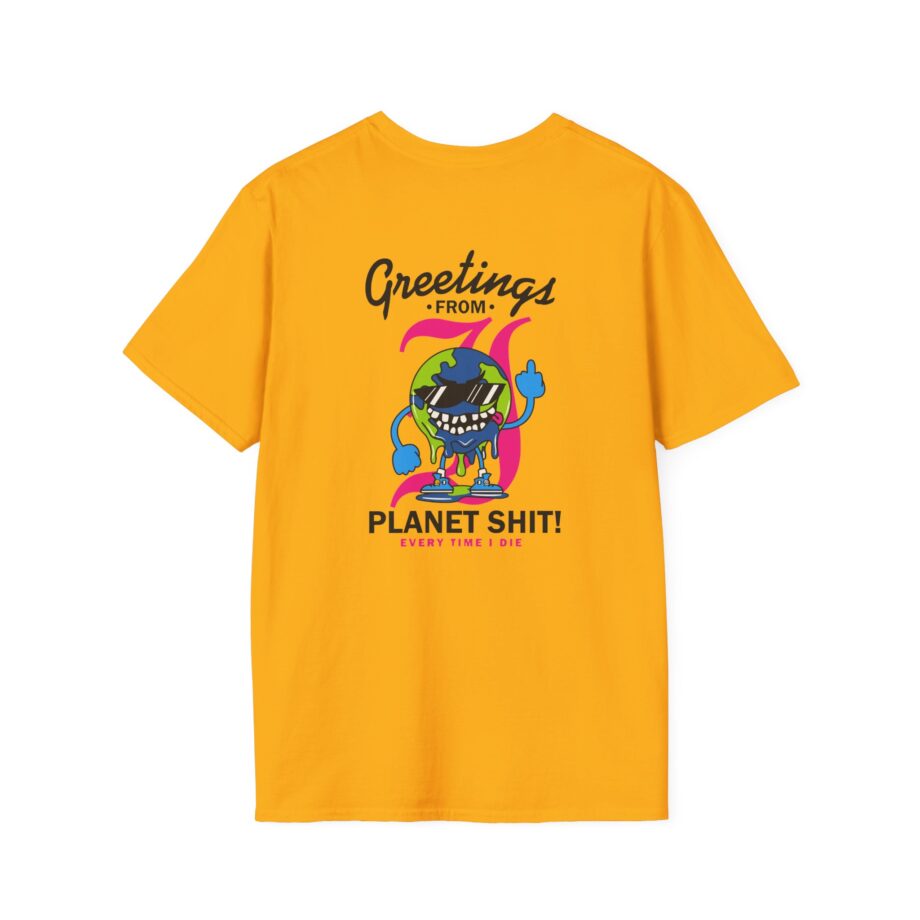 Every Time I Die Planet Unisex Softstyle T-shirt