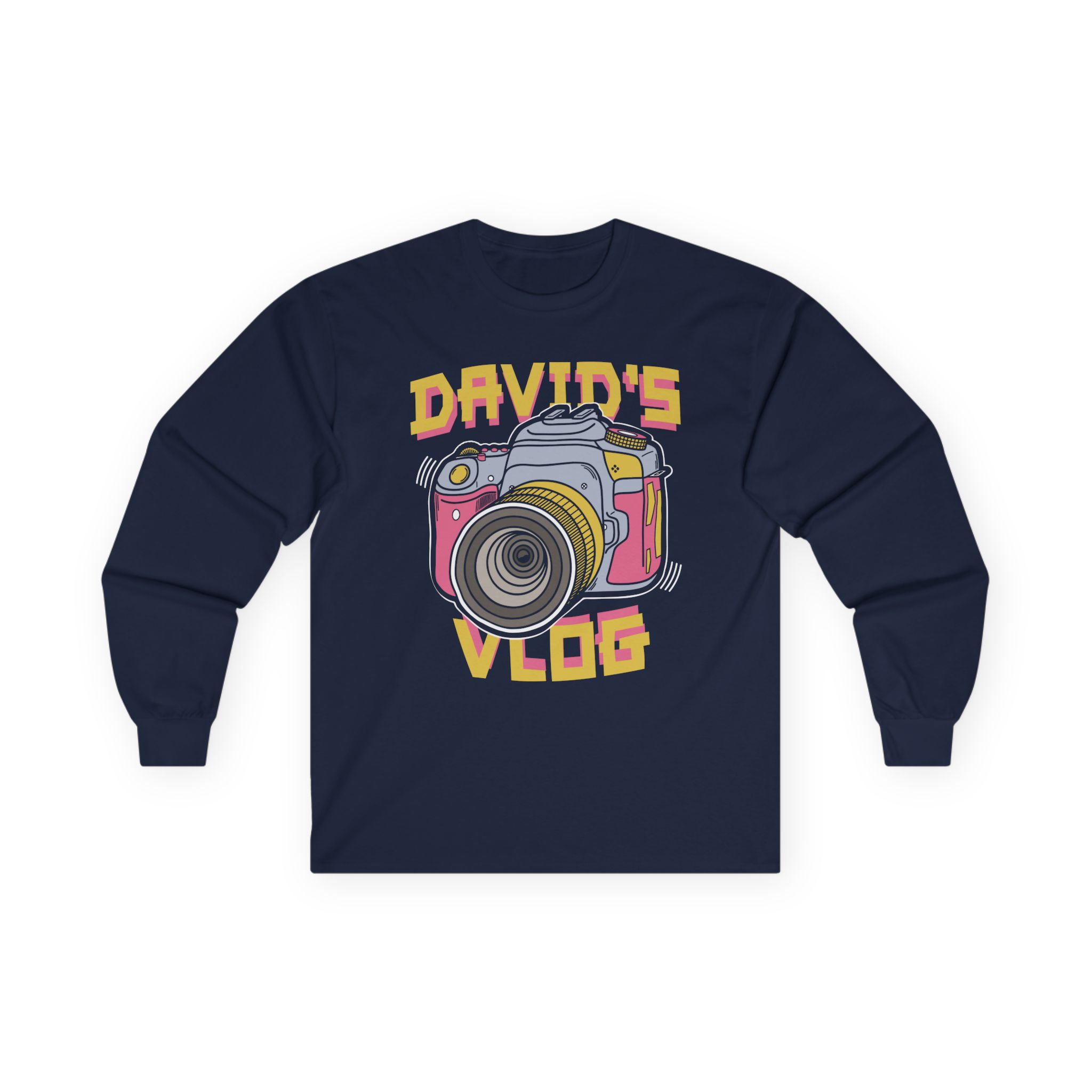 David Dobrik  David's Vlog Unisex Ultra Cotton Long Sleeve Tee
