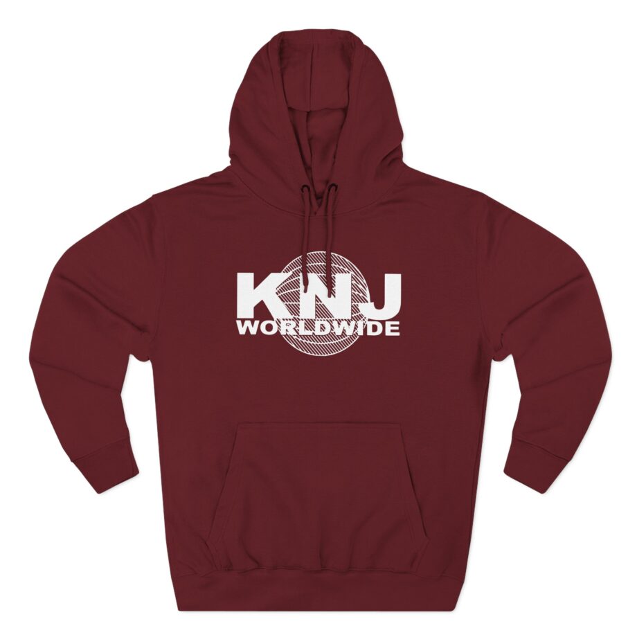 KNJ Three-Panel Fleece Hoodie