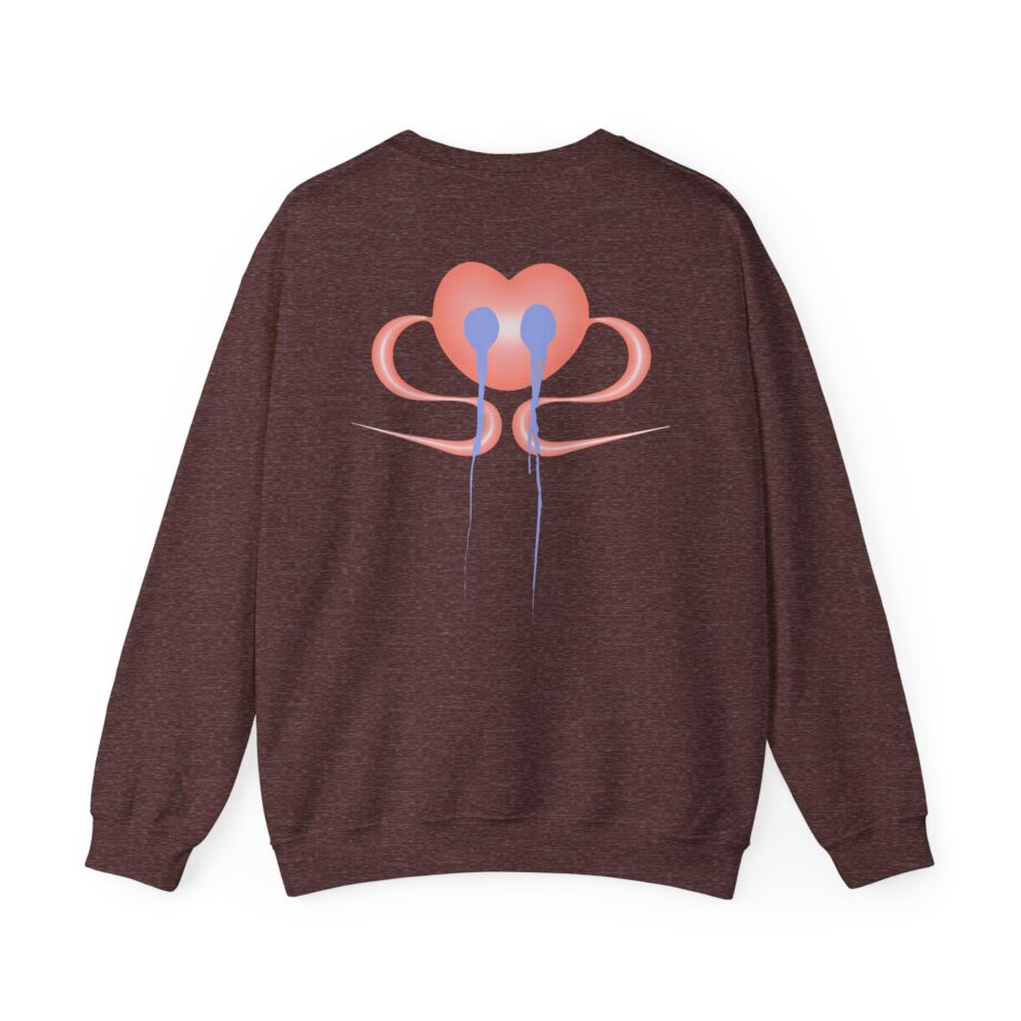 Nina Chuba Heart Unisex Heavy Blend™ Crewneck Sweatshirt