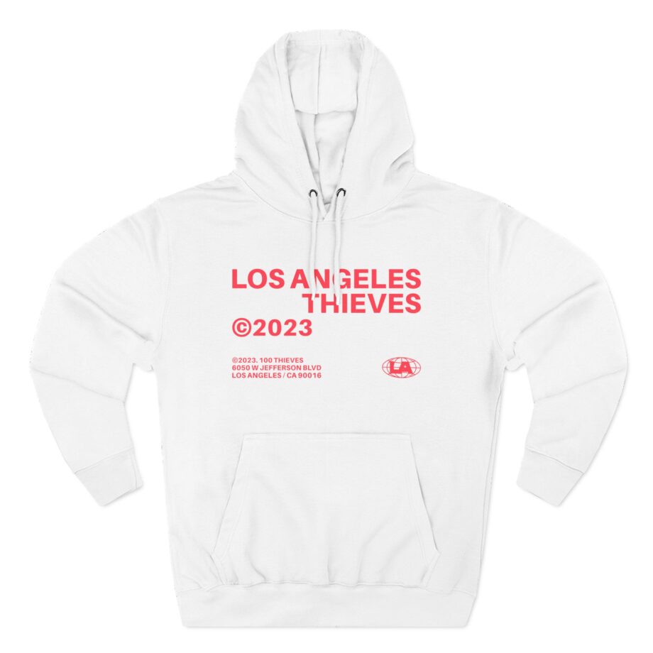 Los Angeles Thieves Three-panel Fleece Hoodie
