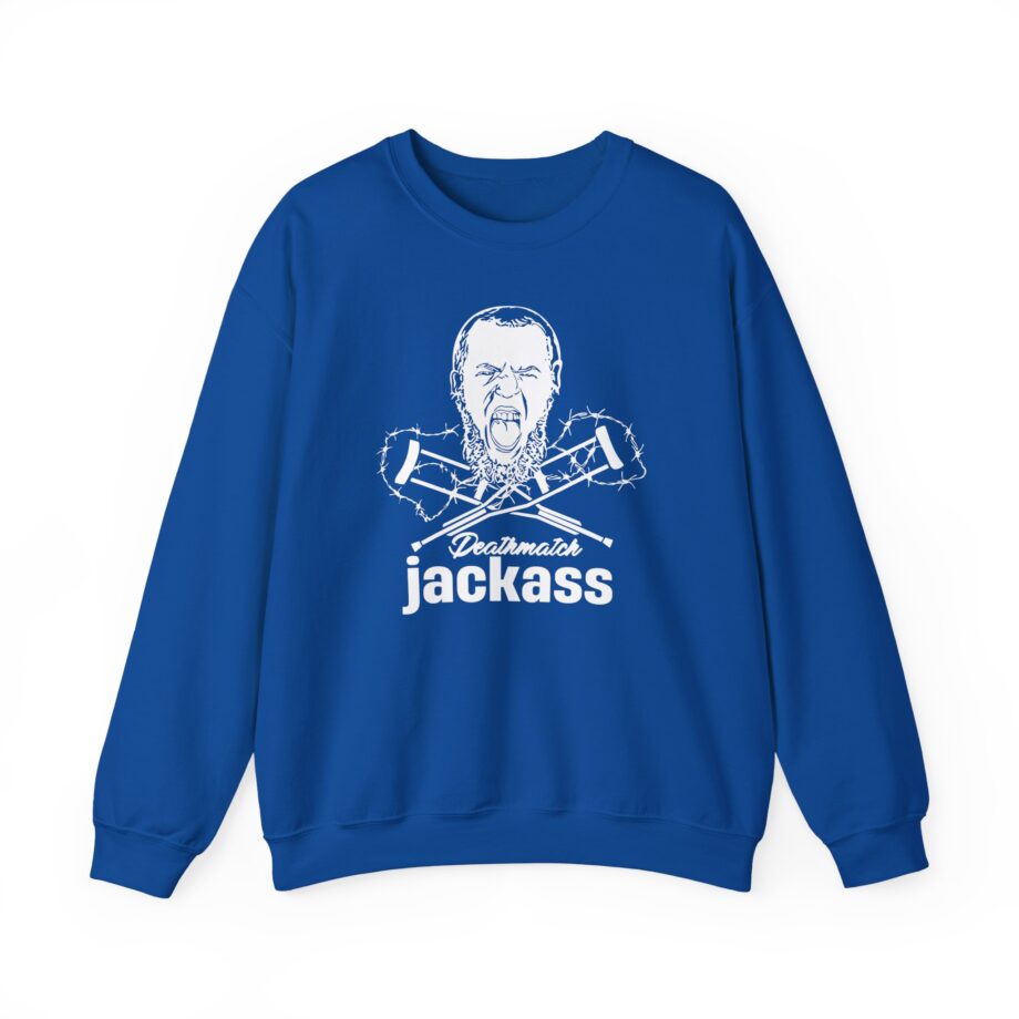 Dale Patricks-deathmatch Jackass Unisex Heavy Blend™ Crewneck Sweatshirt