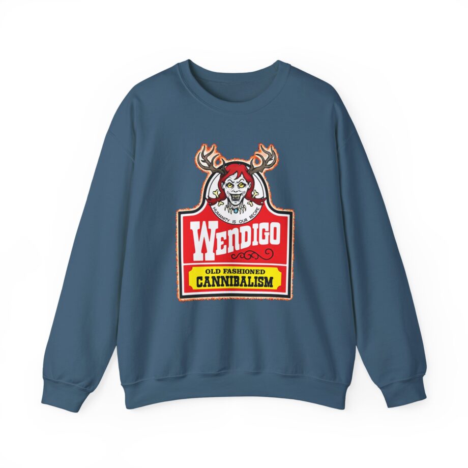 Wendigo Old Fashioned Cannibalism Unisex Heavy Blend Crewneck Sweatshirt