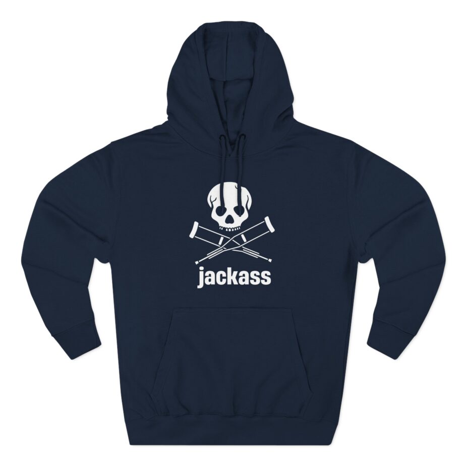 Jackass Three-Panel Fleece Hoodie