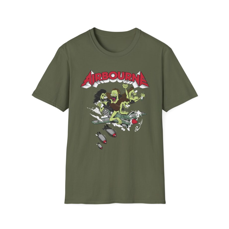 Airbourne - Nitro Herren Unisex Softstyle T-Shirt