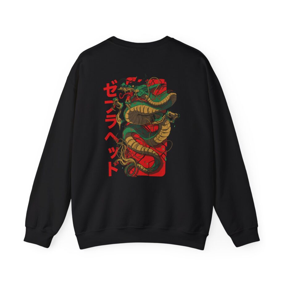 Zebrahead Japanese Dragon Unisex Heavy Blend™ Crewneck Sweatshirt
