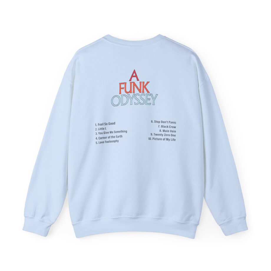 J Funk Odyssey Tracklist Unisex Heavy Blend™ Crewneck Sweatshirt