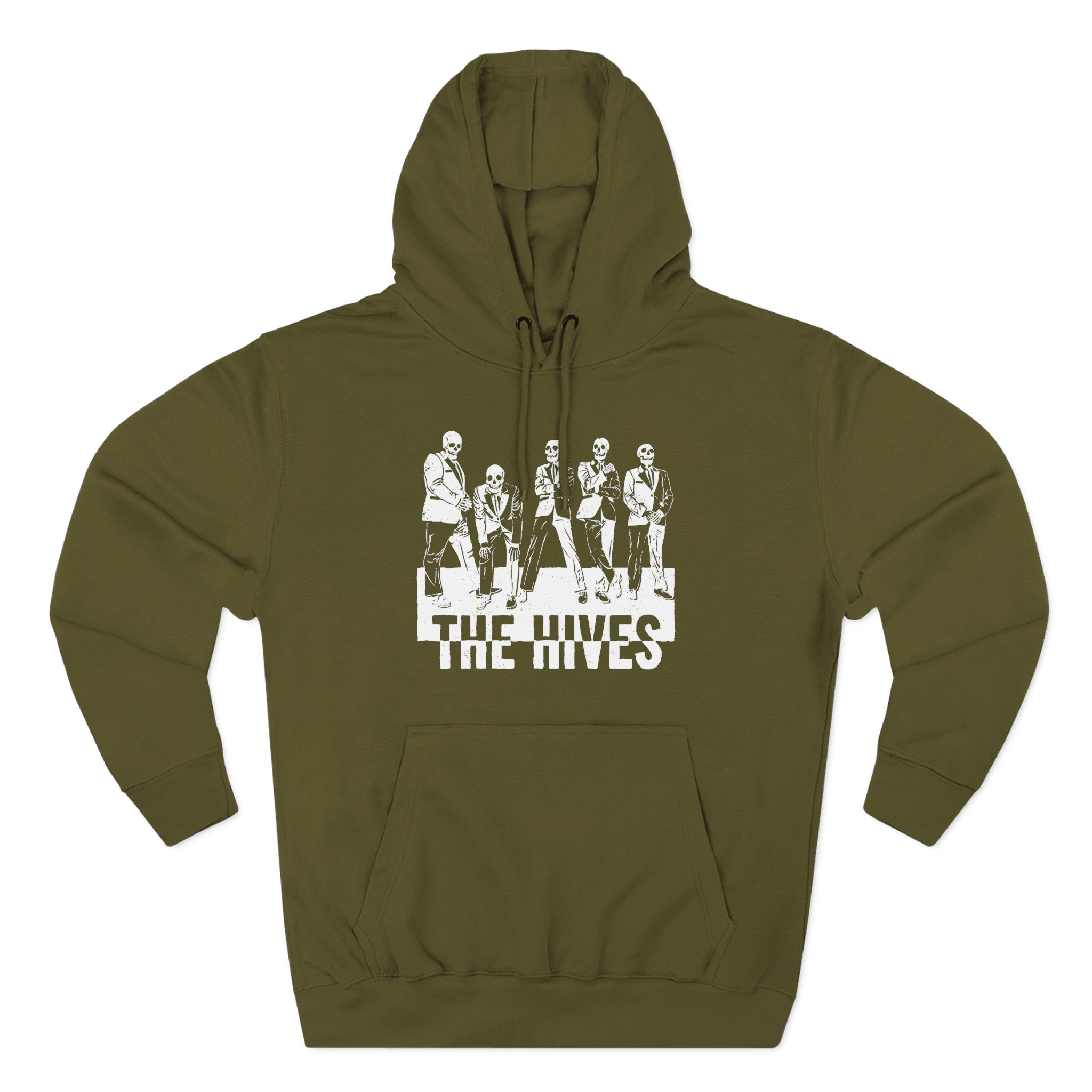 The Hives Skeleton Three-Panel Fleece Hoodie