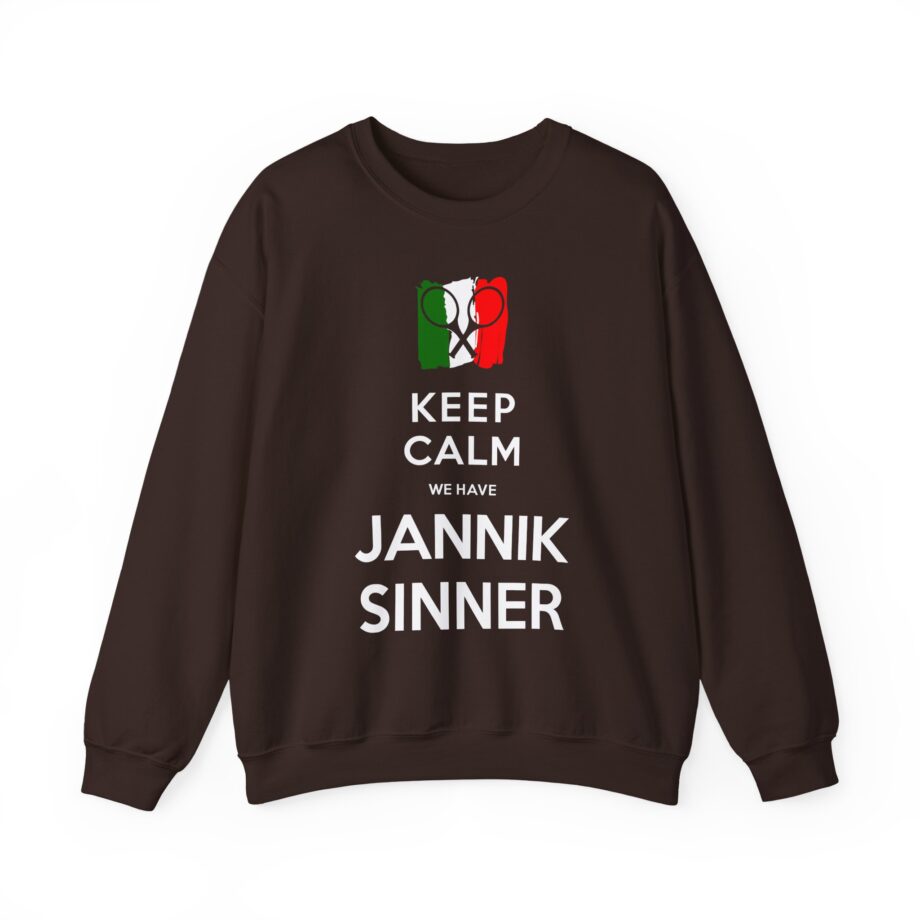 Jannik Sinner Keep Calm We Have Unisex Heavy Blend™ Crewneck Sweatshirt