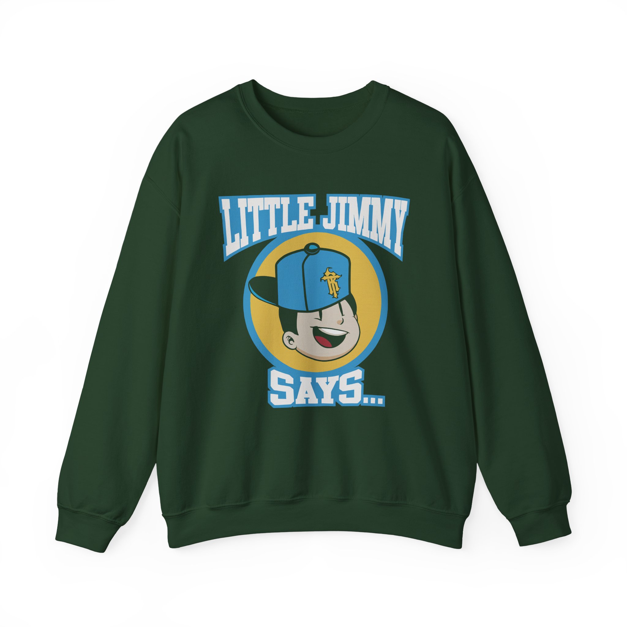 R Truth Little Jimmy Unisex Heavy Blendâ„¢ Crewneck Sweatshirt