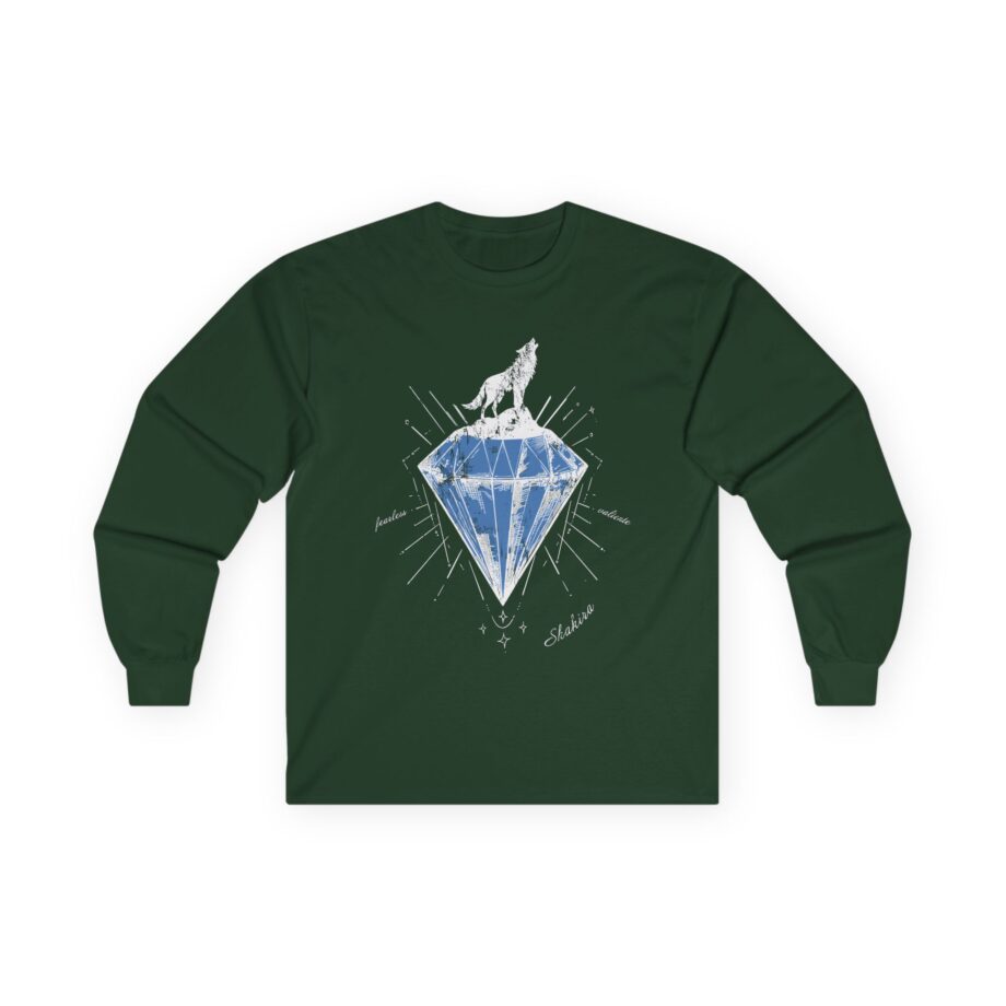 Shakira Diamond Wolf Unisex Ultra Cotton Long Sleeve Tee