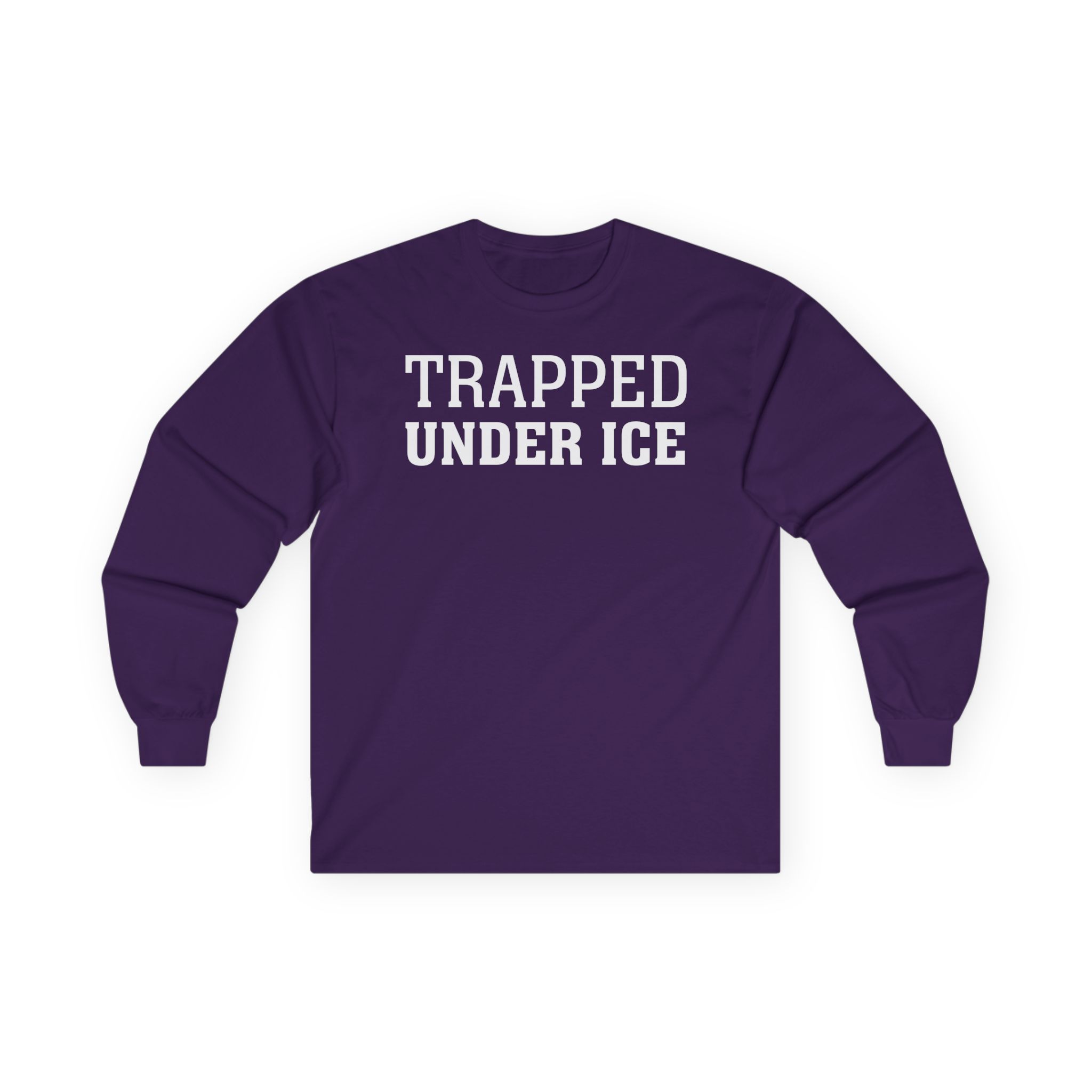 Trapped Under Ice  Secrets of the World Unisex Ultra Cotton Long Sleeve Tee