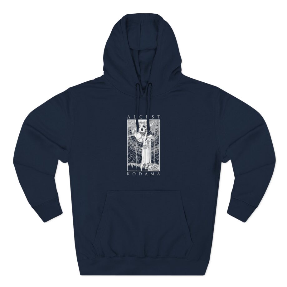 Alcest Kodama Faces Three-Panel Fleece Hoodie