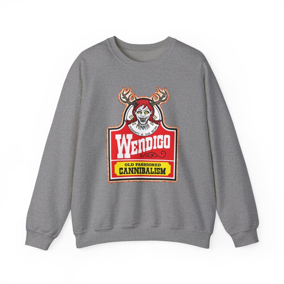 Wendigo Old Fashioned Cannibalism Unisex Heavy Blend Crewneck Sweatshirt