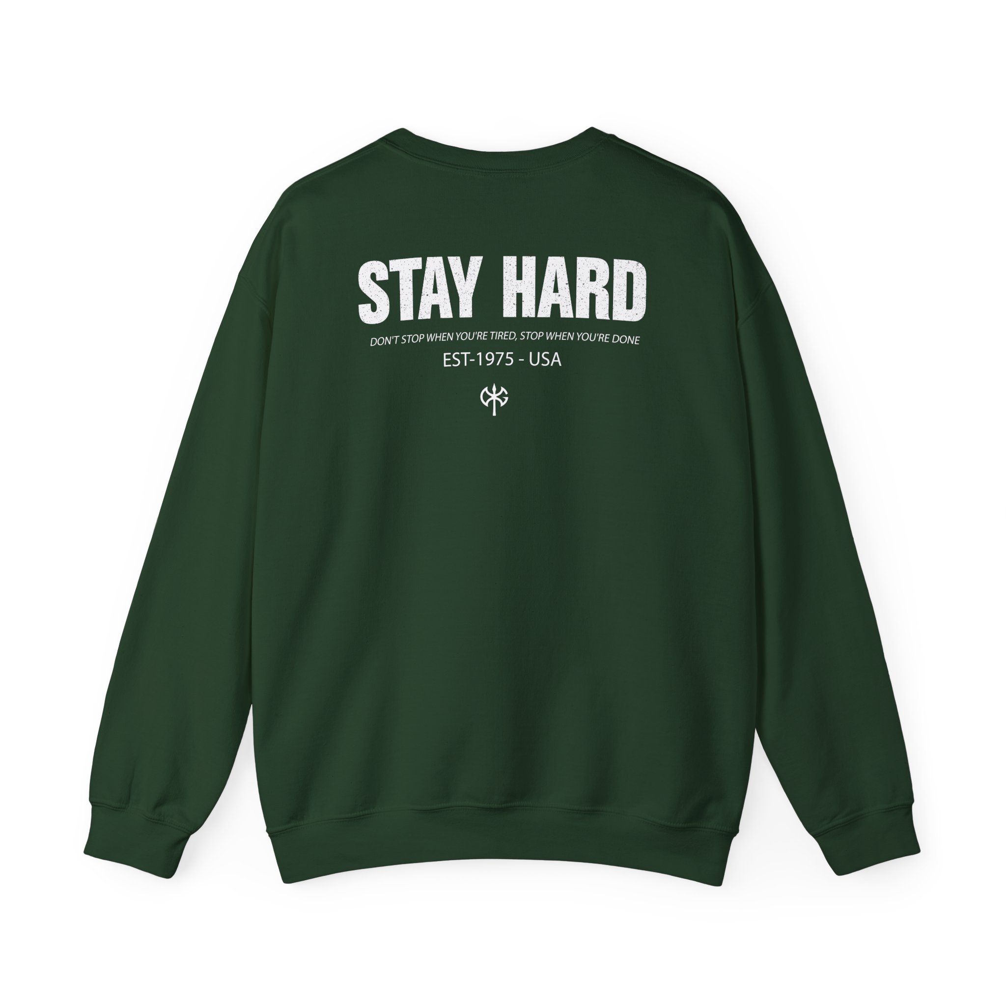 David Goggins  Stay Hard Unisex Heavy Blendâ„¢ Crewneck Sweatshirt