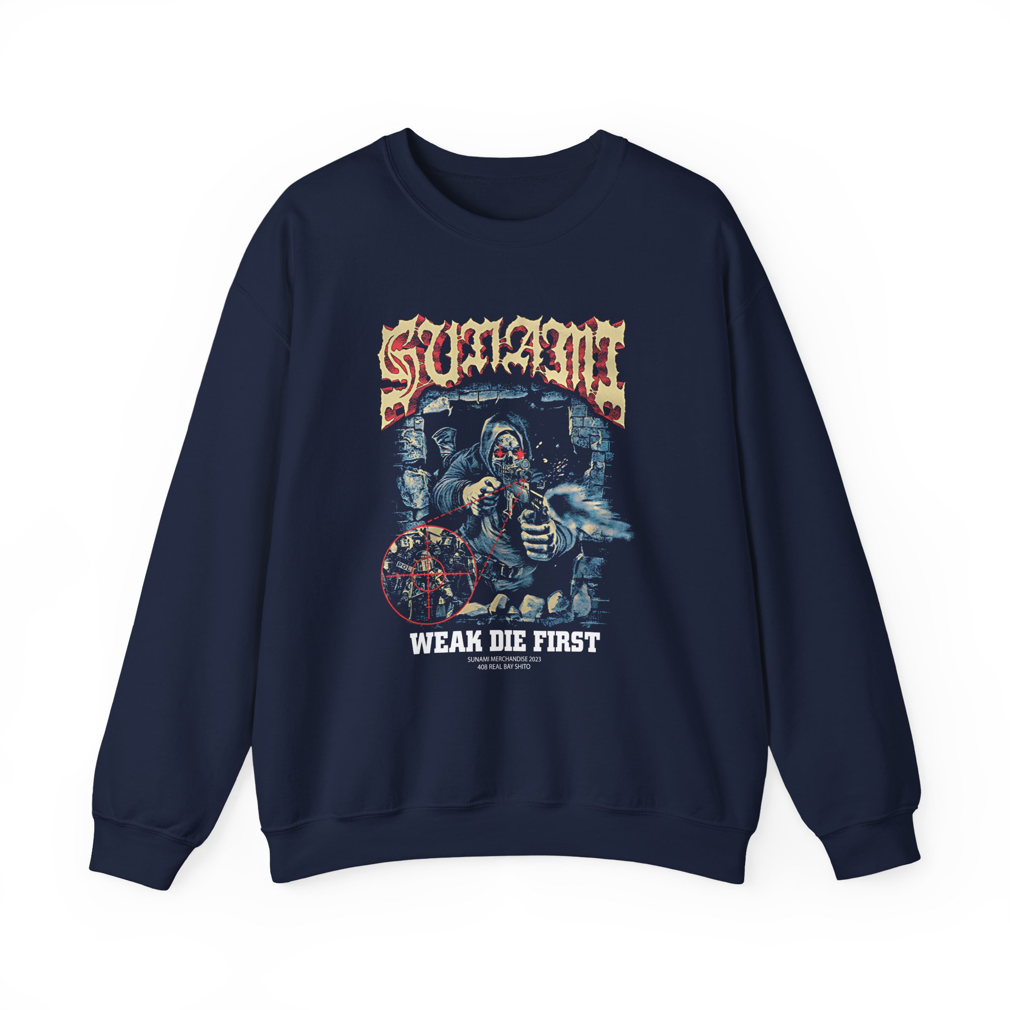 Sunami Shooter Unisex Heavy Blendâ„¢ Crewneck Sweatshirt