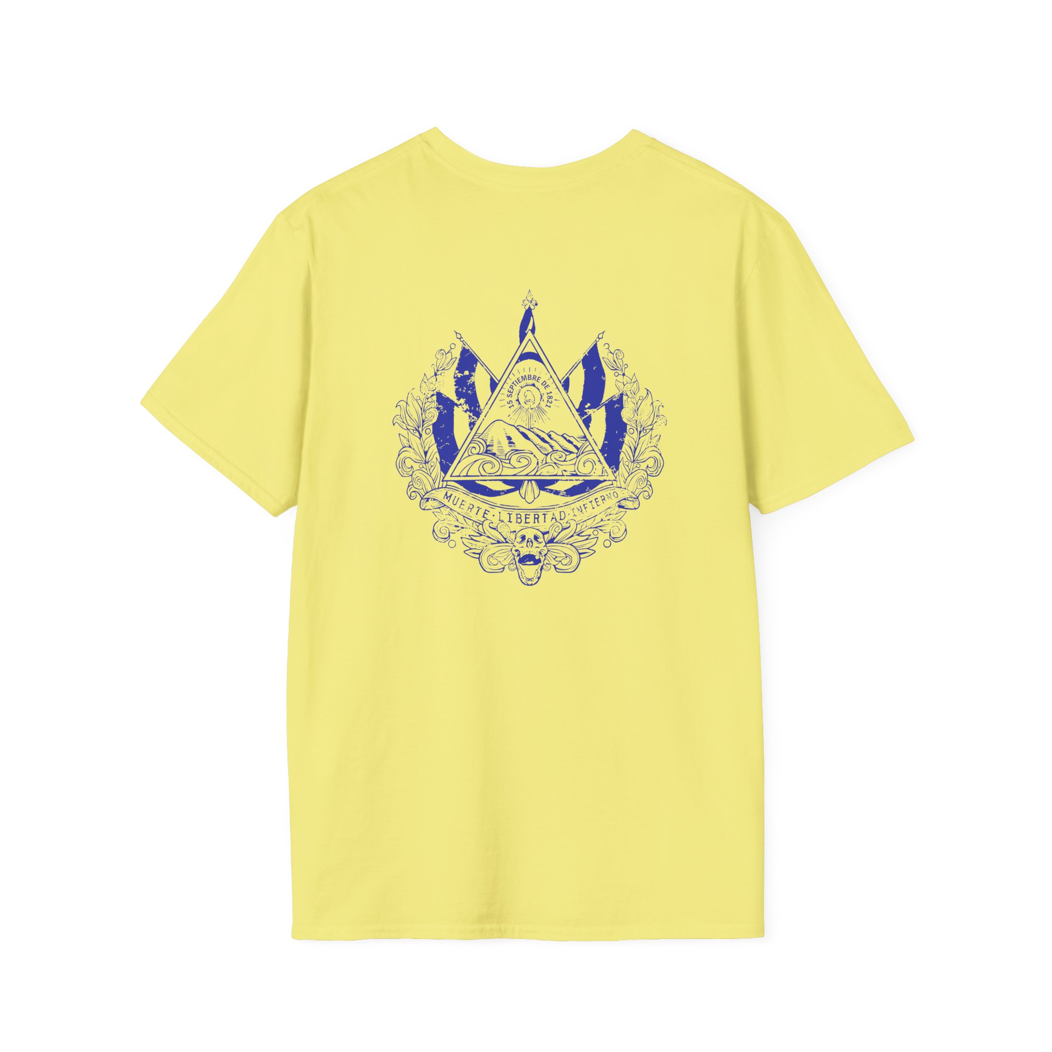 Xibalba Muerte Libertad Infierno Unisex Softstyle T-Shirt