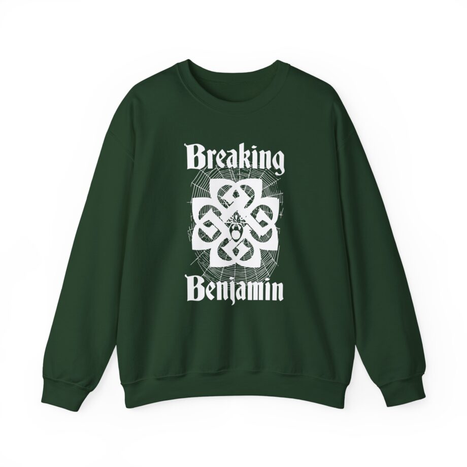 Breaking Benjamin Spider Unisex Heavy Blend Crewneck Sweatshirt