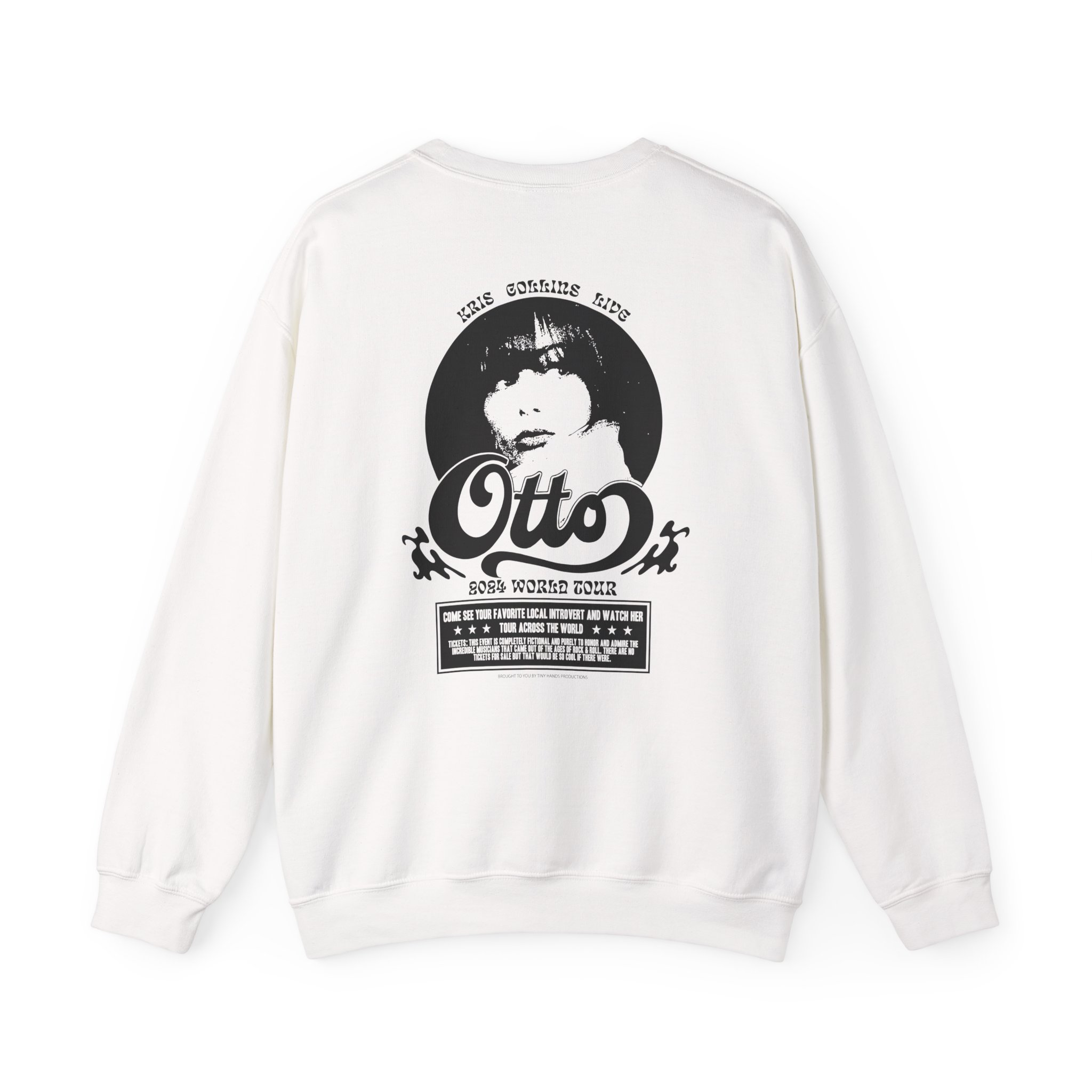 Kallmekris With the Band Unisex Heavy Blendâ„¢ Crewneck Sweatshirt