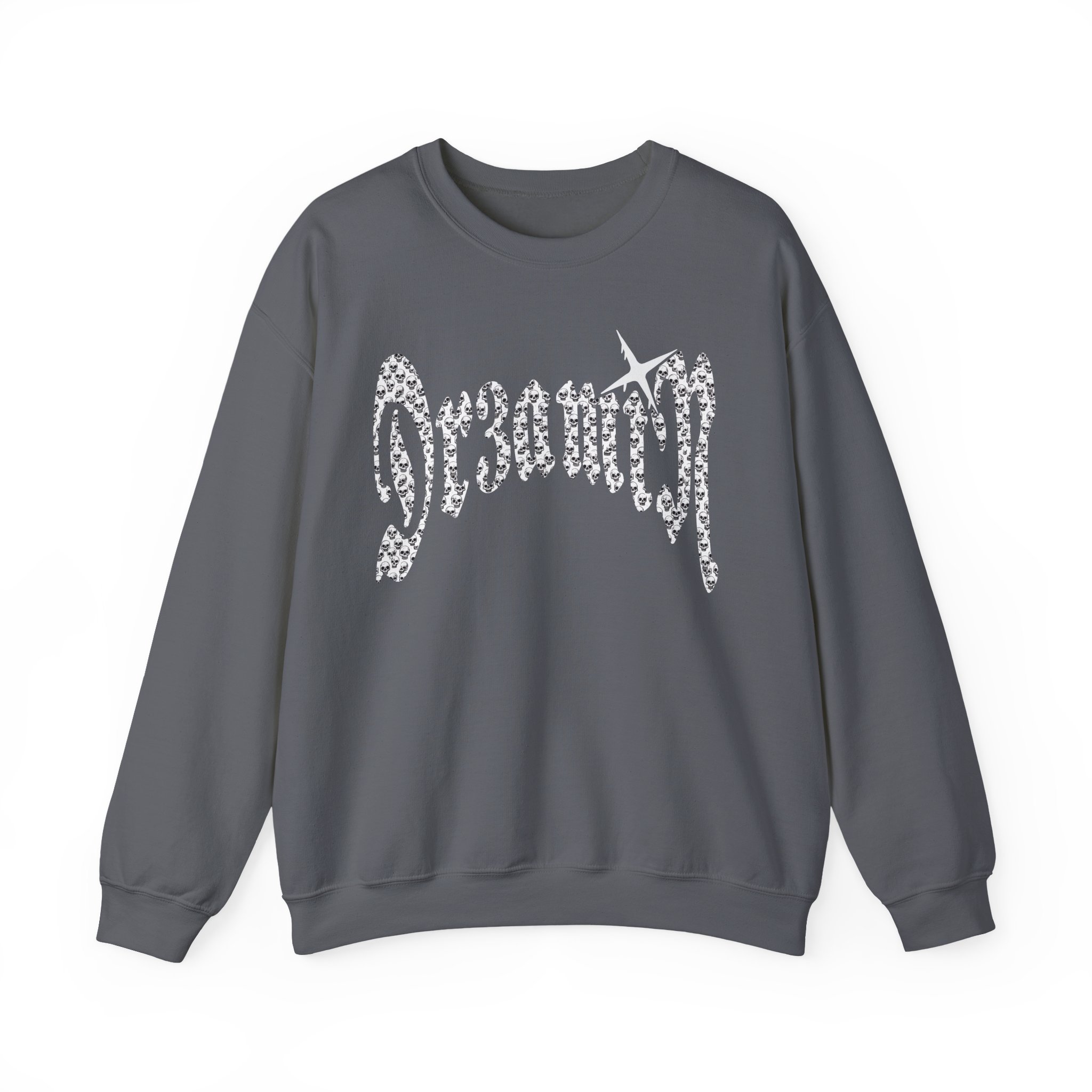 Clix Skull Arch Unisex Heavy Blendâ„¢ Crewneck Sweatshirt