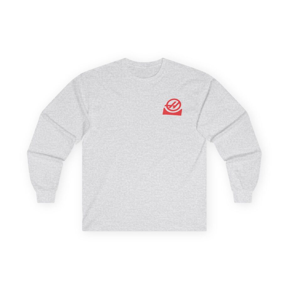 Haas F1 Color Block Unisex Ultra Cotton Long Sleeve Tee