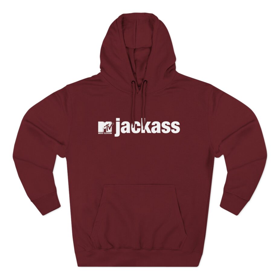 Jackass Mtv Three-Panel Fleece Hoodie