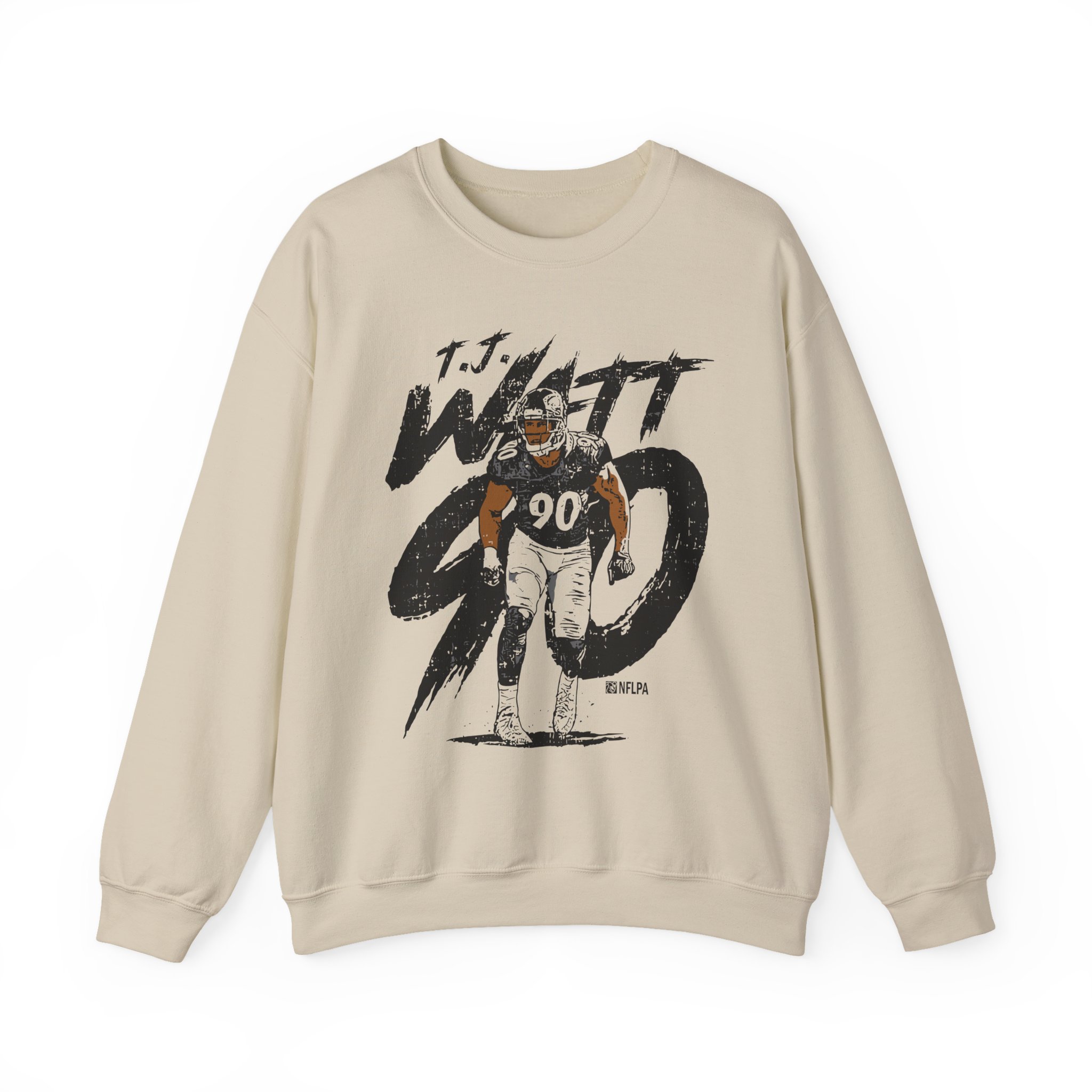 Tj Watt Rough Unisex Heavy Blendâ„¢ Crewneck Sweatshirt