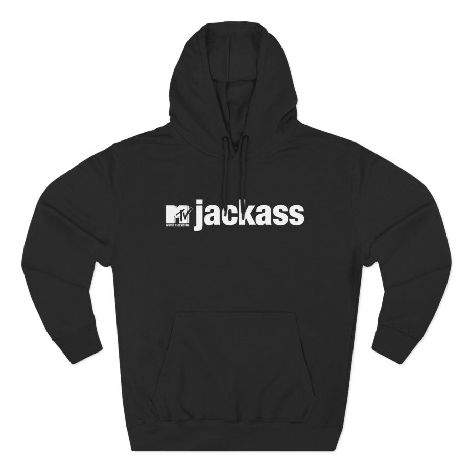 Jackass Mtv Three-Panel Fleece Hoodie
