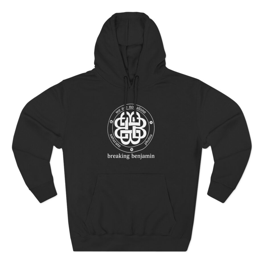 Breaking Benjamin Legacy Logo Three-Panel Fleece Hoodie
