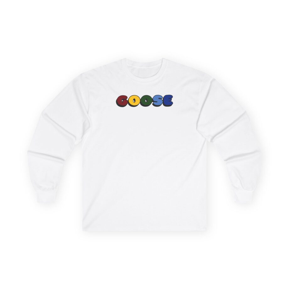Goose Unisex Ultra Cotton Long Sleeve Tee