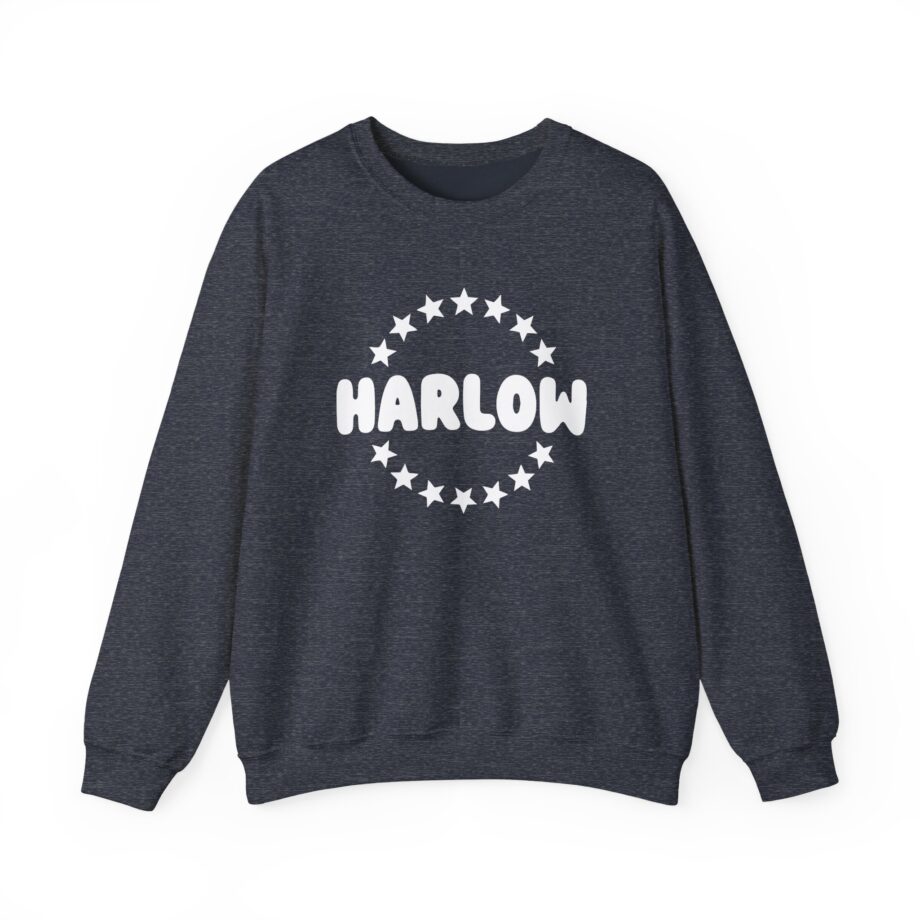 Harlow and Popcorn Stars Unisex Heavy Blend™ Crewneck Sweatshirt