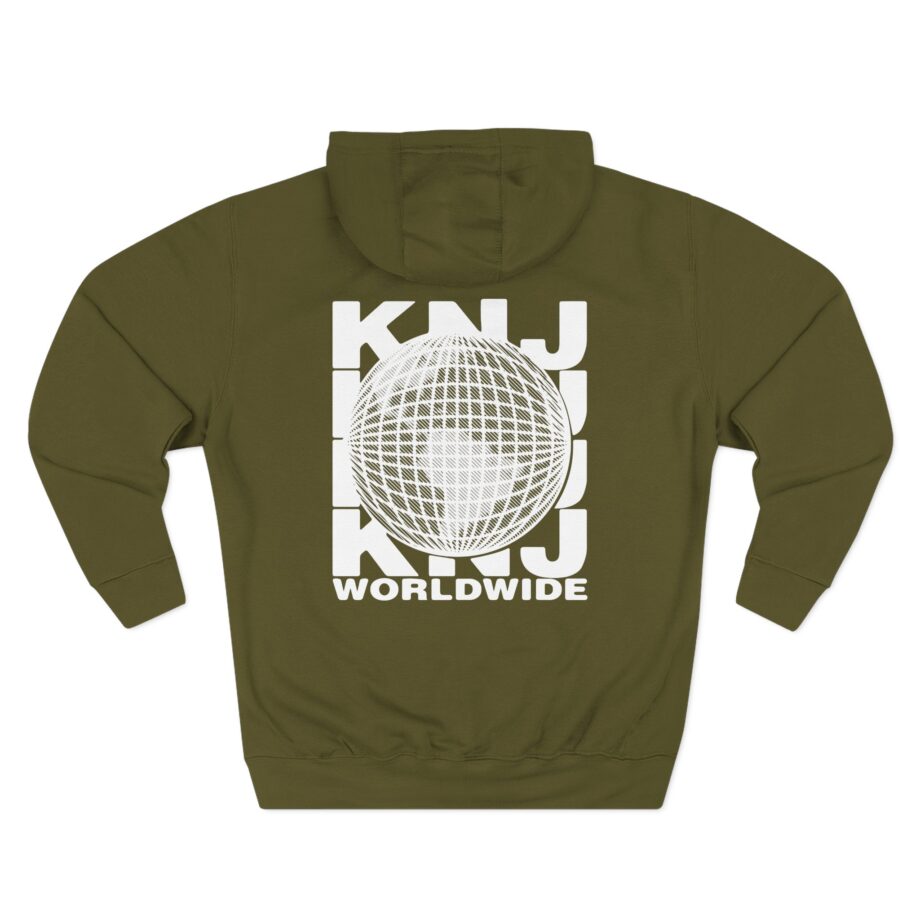 KNJ Worldwide Three-Panel Fleece Hoodie