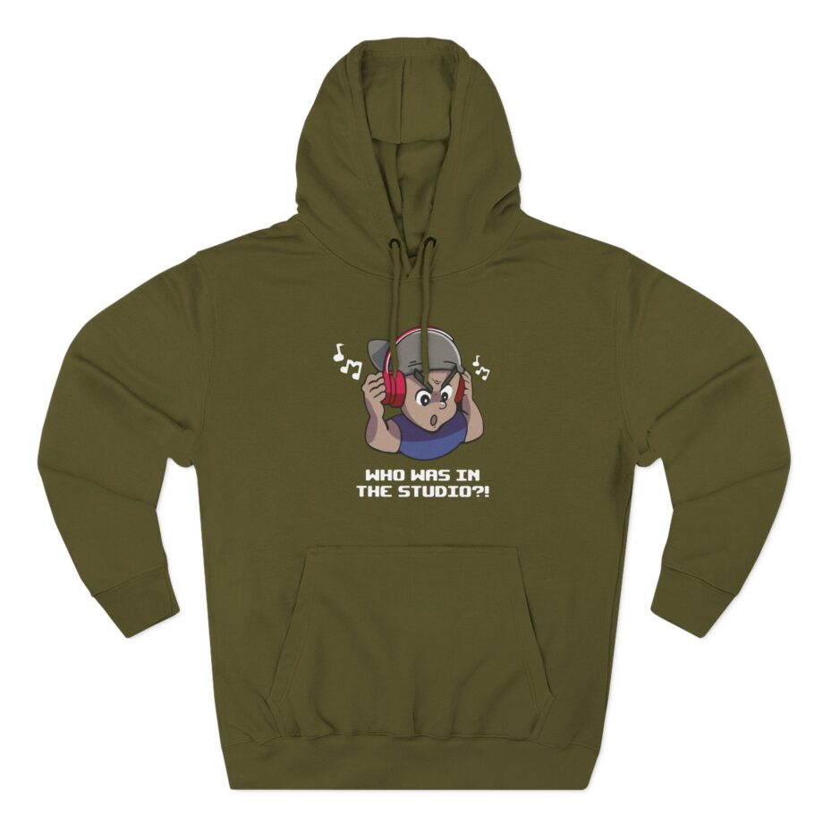 Dashie  Who Was in the Studio Three-Panel Fleece Hoodie