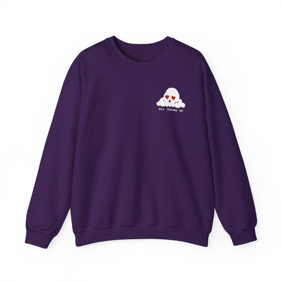 All Things Go I Love You With All My Bones Unisex Heavy Blend™ Crewneck Sweatshirt