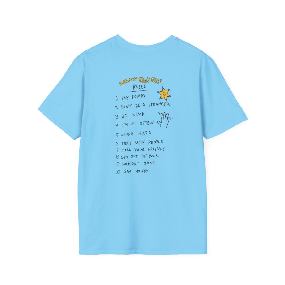 Ryan Trahan Howdy Task Force Unisex Softstyle T-Shirt
