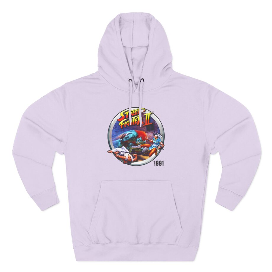Ishowspeed Street Fighter Three-Panel Fleece Hoodie