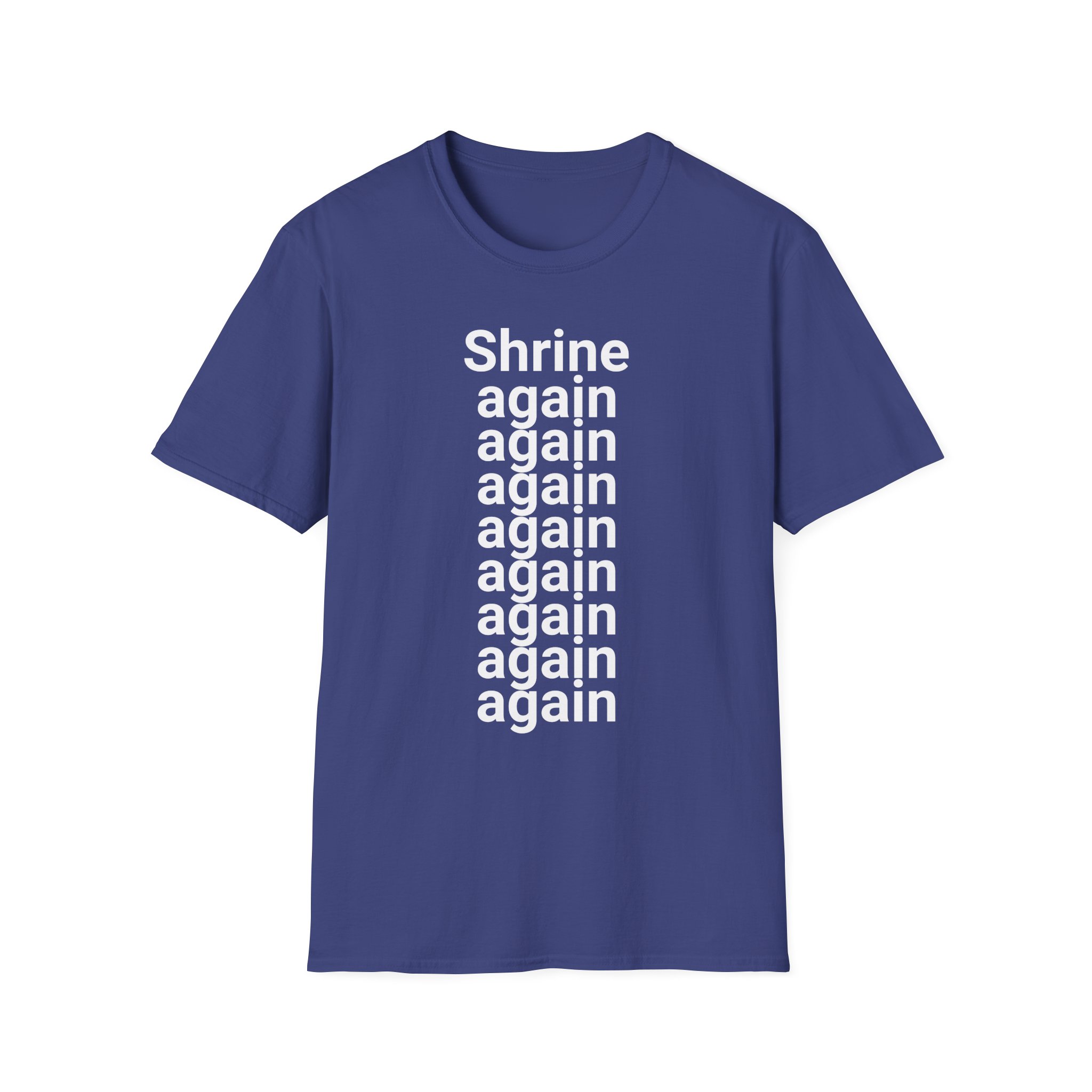 Fred Again Shrine Again Unisex Softstyle T-Shirt