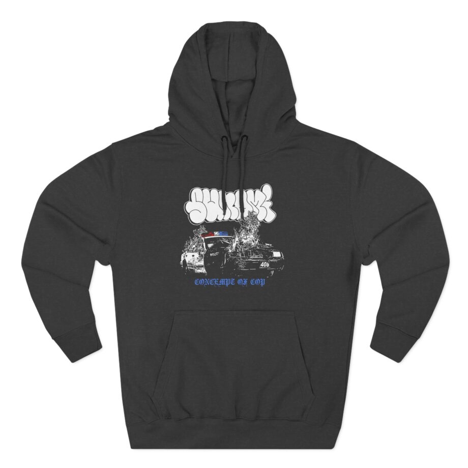 Sunami Contempt Three-Panel Fleece Hoodie