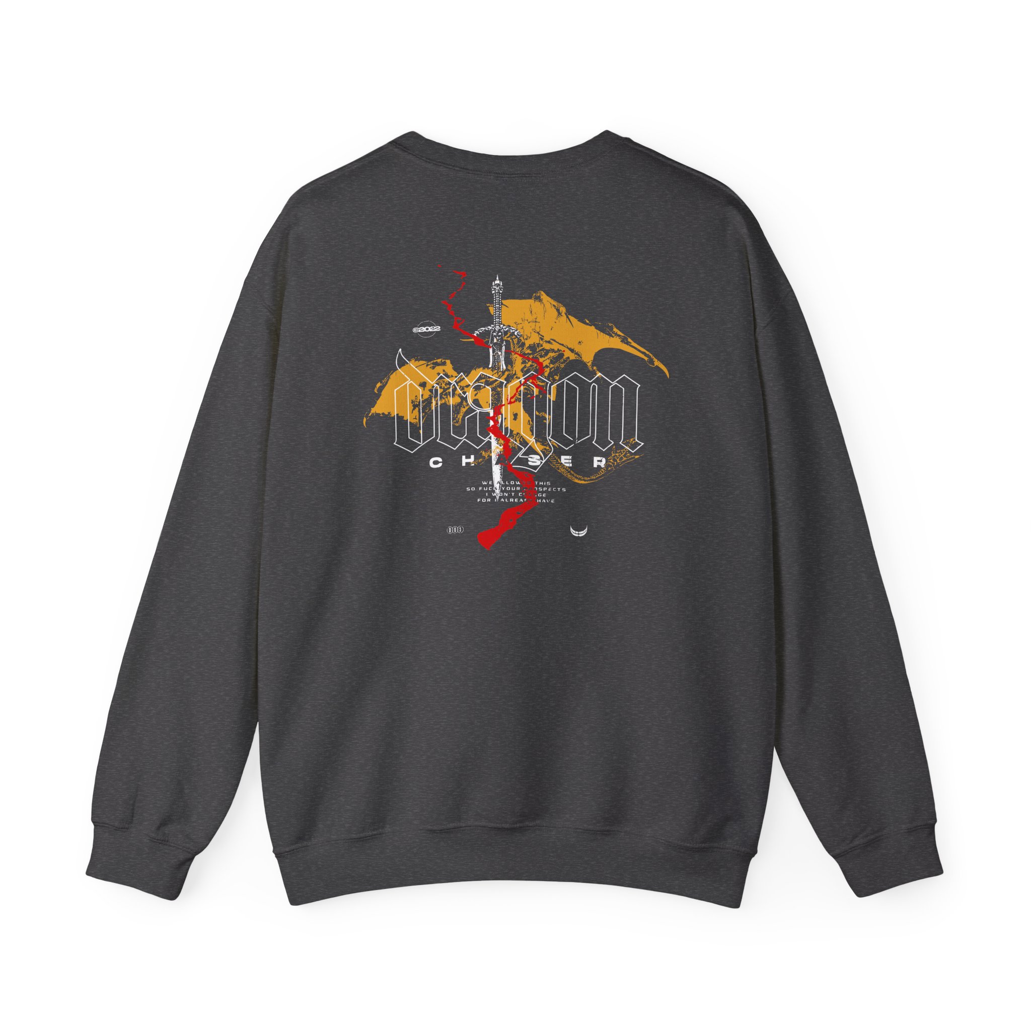 Darko Dragon Chaser Unisex Heavy Blendâ„¢ Crewneck Sweatshirt