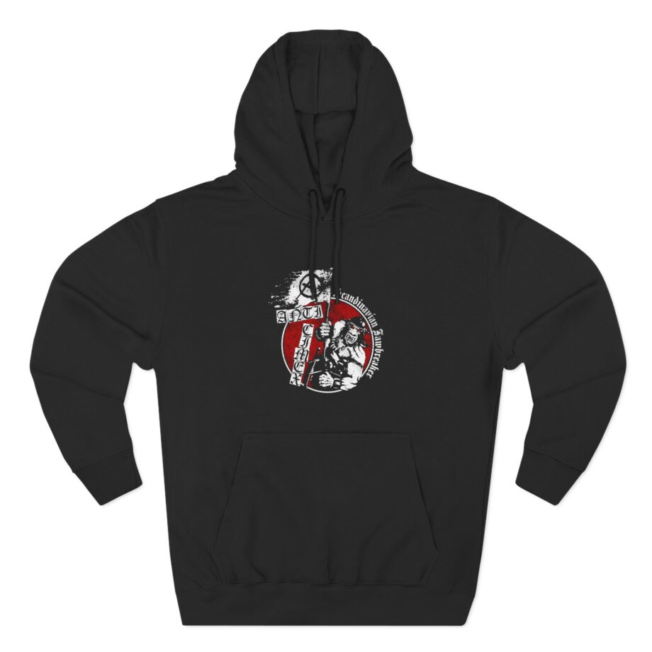 Anti Cimex Red Orch Three-panel Fleece Hoodie