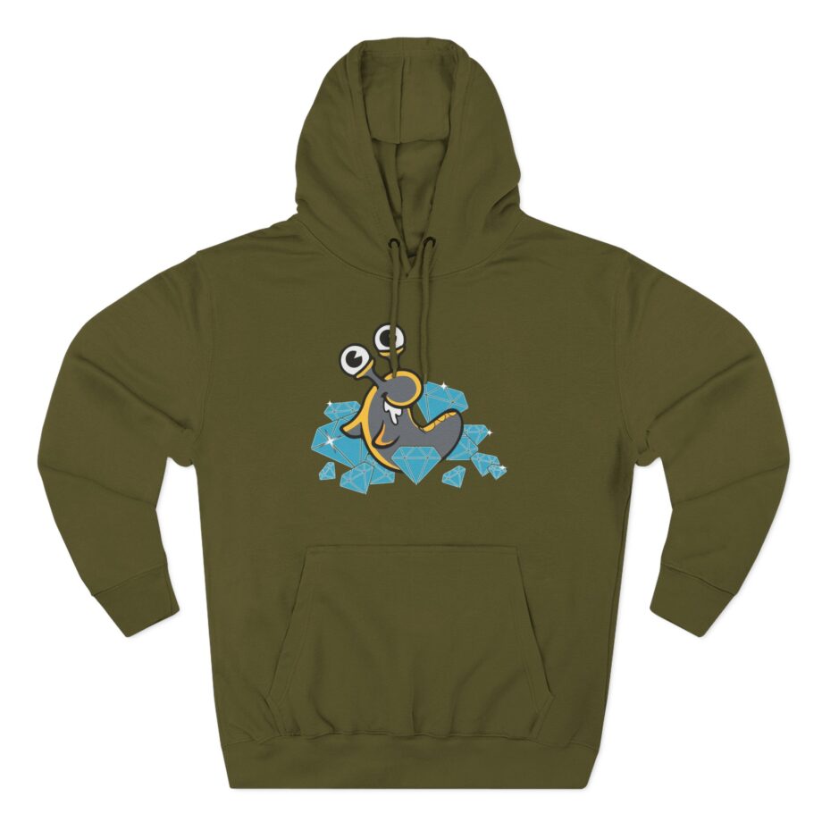 Slogoman Diamond Three-Panel Fleece Hoodie
