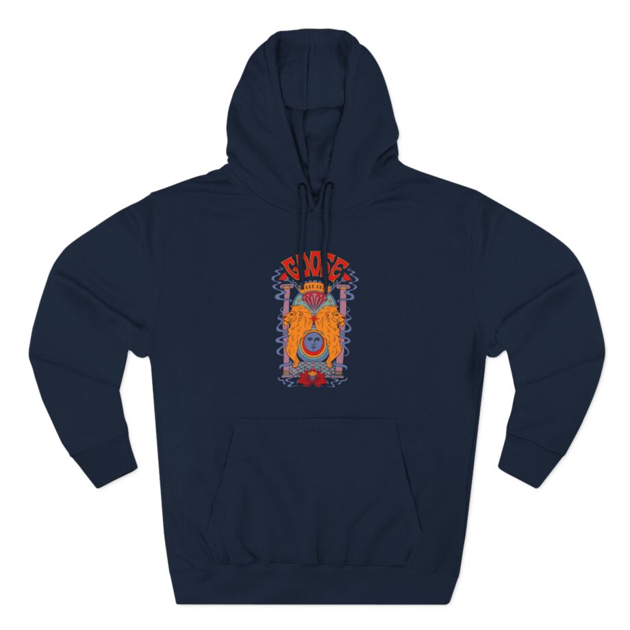 Goose Three-Panel Fleece Hoodie