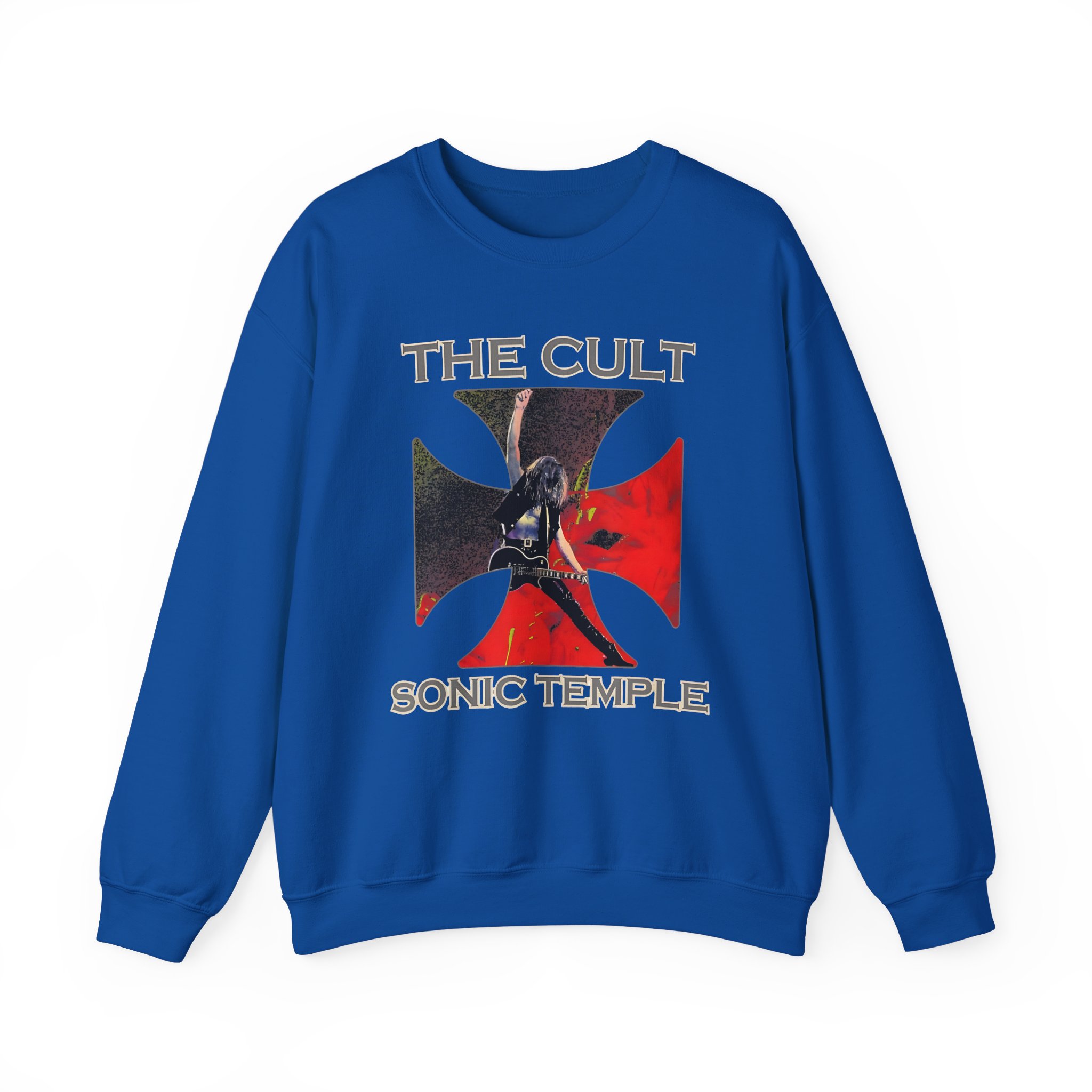 The Cult  Sonic Temple Unisex Heavy Blend Crewneck Sweatshirt