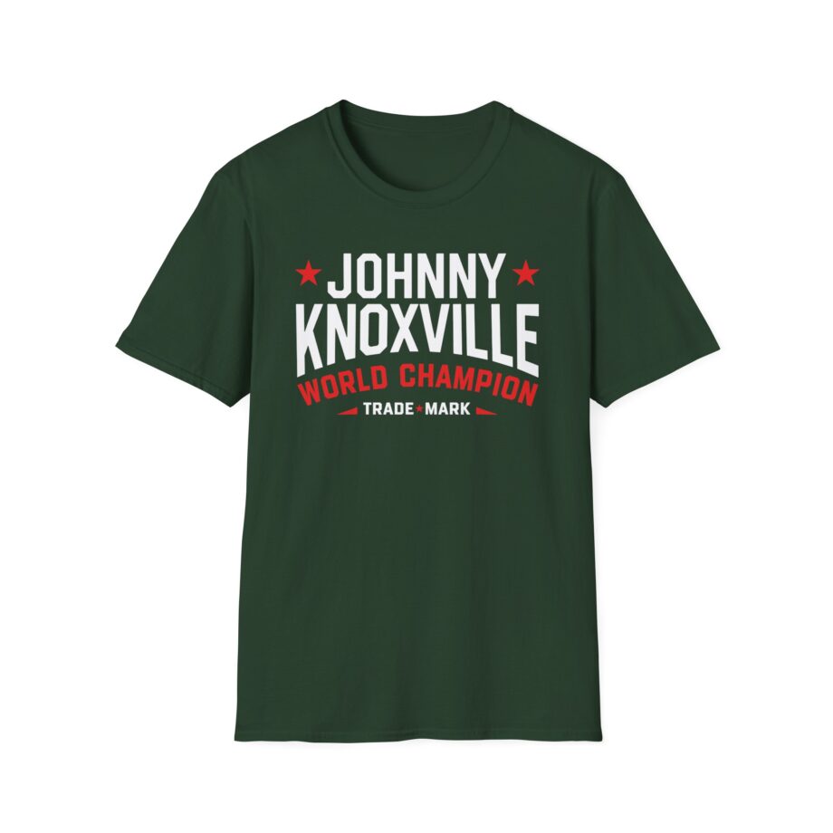 Jackass Johnny Knoxville World Champion Trade Mark Unisex Softstyle T-Shirt